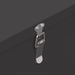 Kip voerbak Zwart 40,5 x 25 x 38 cm Koudgewalst Staal