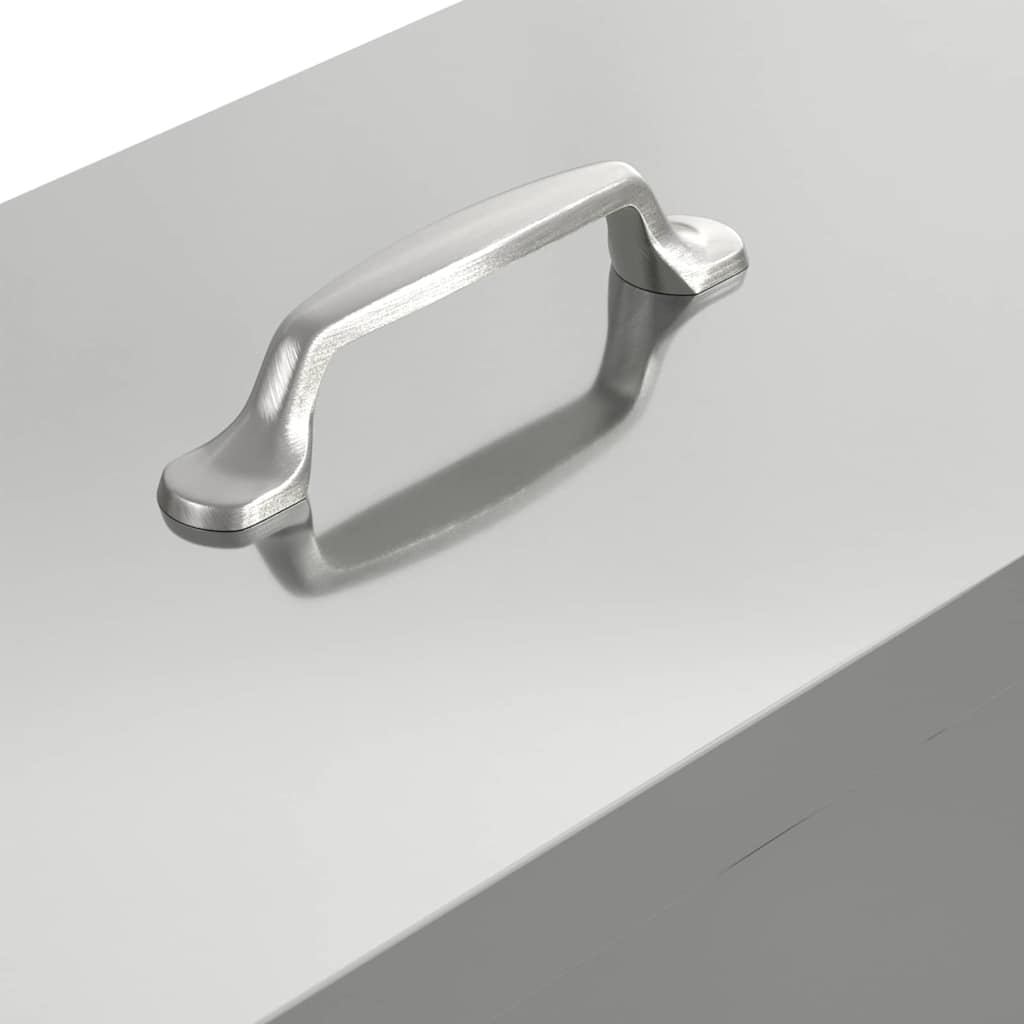Kip voerbak Zilver 41,5 x 20,5 x 33 cm Gegalvaniseerd staal