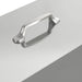 Kip voerbak Zilver 41,5 x 20,5 x 33 cm Gegalvaniseerd staal