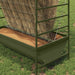 Vee voeder Olijf Groen 100 x 60 x 90 cm Koudgewalst Staal