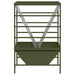 Vee voeder Olijf Groen 100 x 60 x 90 cm Koudgewalst Staal