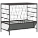 Vee voeder Zilver 100 x 60 x 90 cm Gegalvaniseerd staal
