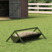 Voederbak voor vee Olijf Groen 111 x 76 x 38 cm