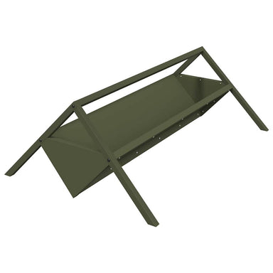Voederbak voor vee Olijf Groen 111 x 76 x 38 cm