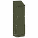Kip voerbak Olijf Groen 13 x 12 x 51 cm Koudgewalst Staal