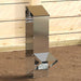Kip voerbak Zilver 13 x 12 x 51 cm Gegalvaniseerd staal