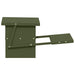 Kippen Treadle Voeder Olijf Groen 48,5 x 39,5 x 19 cm