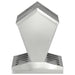 Kip voerbak Zilver 30 x 30 x 39 cm Gegalvaniseerd staal