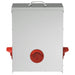 Kip voerbak Zilver 32,5 x 20,5 x 43 cm Gegalvaniseerd staal