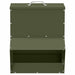 Kip voerbak Olijf Groen 20 x 25 x35 cm Koudgewalst Staal