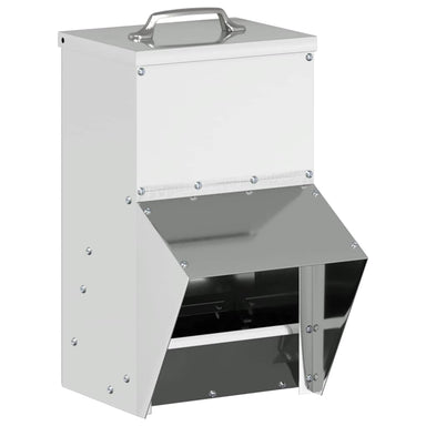 Kip voerbak Zilver 20 x 25 x35 cm Gegalvaniseerd staal