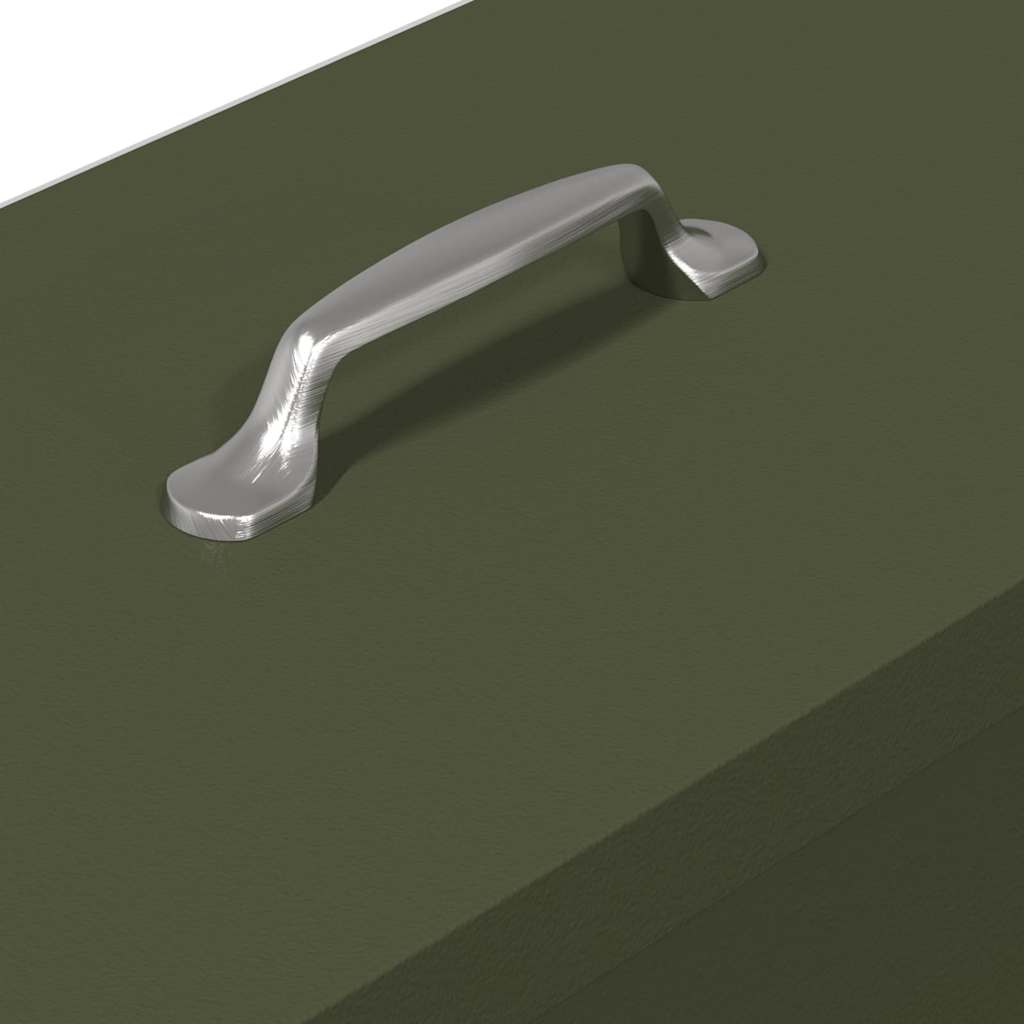 Kip voerbak 2 Olijf Groen 41,5 x 20,5 x 33 cm 15 kg