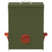 Kip voerbak 2 Olijf Groen 32,5 x 20,5 x 43 cm 25 kg