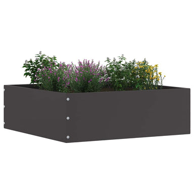 Tuinrand Zwart 40 x 40 x 13 cm Staal