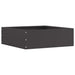 Tuinrand 6 st 40 x 40 x 13 cm Staal Zwart