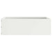 Tuinrand Wit 40 x 40 x 13 cm Staal