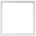 Tuinrand Wit 40 x 40 x 13 cm Staal