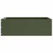 Tuinrand 6 st 40 x 40 x 13 cm Staal Olijf Groen