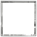 Tuinrand 6 st 40 x 40 x 13 cm Gegalvaniseerd staal Zilver
