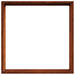 Tuinrand 6 st 40 x 40 x 13 cm Cortenstaal Roestig