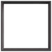 Tuinrand 6 st 50 x 50 x 13 cm Staal Zwart