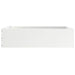 Tuinrand Wit 50 x 50 x 13 cm Staal