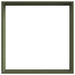 Tuinrand 6 st 50 x 50 x 13 cm Staal Olijf Groen