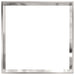 Tuinrand Zilver 50 x 50 x 13 cm Roestvrij staal