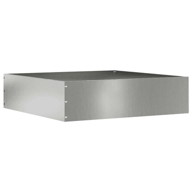 Tuinrand Zilver 50 x 50 x 13 cm Gegalvaniseerd staal