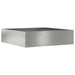 Tuinrand Zilver 50 x 50 x 13 cm Gegalvaniseerd staal