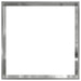 Tuinrand 6 st 50 x 50 x 13 cm Gegalvaniseerd staal Zilver