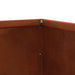 Tuinrand Roestig 50 x 50 x 13 cm Cortenstaal