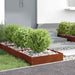 Tuinrand Roestig 50 x 50 x 13 cm Cortenstaal