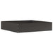 Tuinrand 6 st 60 x 60 x 13 cm Staal Zwart