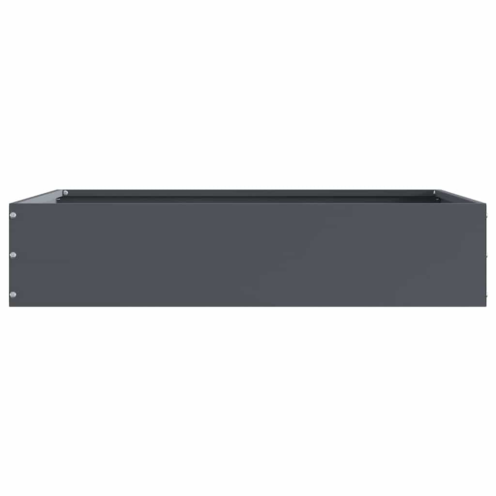 Tuinrand 6 st 60 x 60 x 13 cm Staal Antraciet