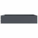 Tuinrand 6 st 60 x 60 x 13 cm Staal Antraciet