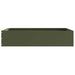 Tuinrand Olijf Groen 60 x 60 x 13 cm Staal