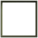 Tuinrand Olijf Groen 60 x 60 x 13 cm Staal