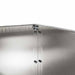 Tuinrand Zilver 60 x 60 x 13 cm Roestvrij staal