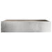 Tuinrand 6 st 60 x 60 x 13 cm Roestvrij staal Zilver