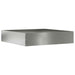 Tuinrand Zilver 60 x 60 x 13 cm Gegalvaniseerd staal