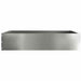 Tuinrand 6 st 60 x 60 x 13 cm Gegalvaniseerd staal Zilver