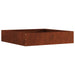 Tuinrand Roestig 60 x 60 x 13 cm Cortenstaal