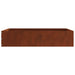 Tuinrand Roestig 60 x 60 x 13 cm Cortenstaal