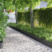 Gazonranden 10 st 103 x 0,05 x 22 cm Staal Zwart