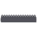 Gazonranden 10 st 103 x 0,05 x 22 cm Staal Antraciet
