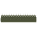 Gazonranden 20 st 103 x 0,05 x 22 cm Staal Olijf Groen