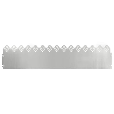 Gazonranden 10 st 103 x 0,05 x 22 cm Gegalvaniseerd staal