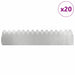 Gazonranden 20 st 103 x 0,05 x 22 cm Gegalvaniseerd staal