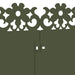 Gazonranden 30 st 103 x 0,05 x 22 cm Staal Olijf Groen